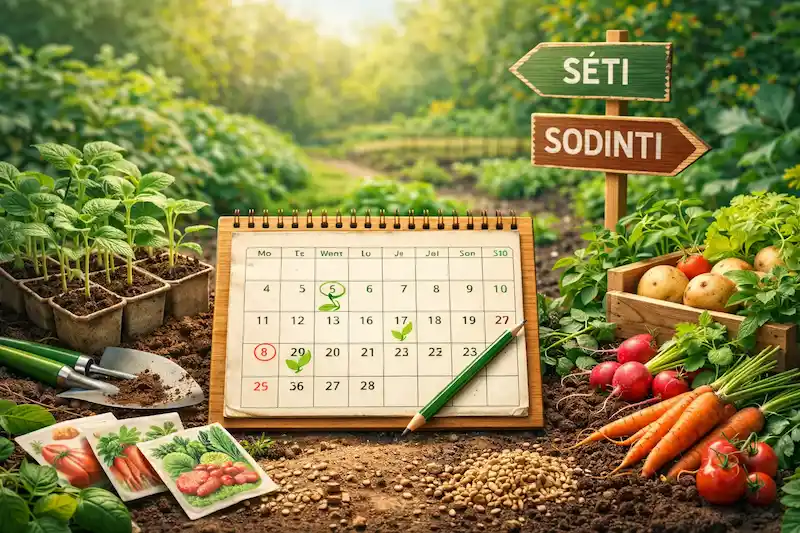 Sėjos kalendorius - kada ir ką sėti bei sodinti kiekvieną mėnesį